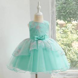 Girl Dresses Baby Girls Christmas Party Tutu Dress Wedding Princess Ball Gown Birthday Children Clothes Kids Clothing Year