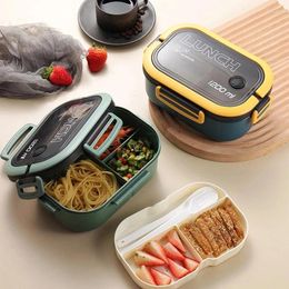 Dinnerware Lunch Box For Kids Compartments Microwae Bento Lunchbox Children Kid School Outdoor Camping Picnic Container Portable