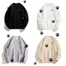 Mens Hoodies Zipper Hooded Play Sweatshirt Commes Cardigan Des Red Heart Hoodie Garcons Standard And Fleece Casual Jumpers Women Long Sleeve yh6