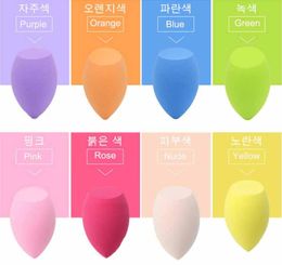 500pcs Makeup Sponge Cut Shape Foundation Concealer Smooth Cosmetic Powder Puff Make Up Blender Tool Gift Christmas Beauty Eg3774889