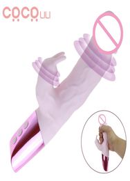 Dildo Rabbit Vibrator for G Spot Clitoris Stimulation Waterproof Bunny Vibrator Personal Sex Toy for Women Female Masturbator Y2006642558
