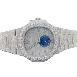Designer Watch Factory Direct Price High Quality DEF Lab Grown Colourless Hip Hop Style Diamond Watch New models