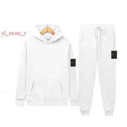 Designer Stones Tracksuit Autumn Winter Men's CP Jacket Stones Jacket Harajuku Sportswear Stone Brand Casual Sportswear Women's Solid cp Hooded Sweater Set 1543