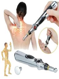 Whole High quality electrical acupuncture pen meridian energy pen massage pen3405477