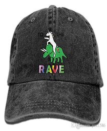 pzx To The Rave Unicorn Premium Cowboy Baseball Caps Dad Hats Black2423064