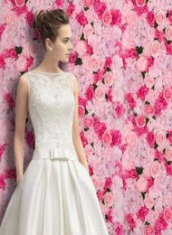 40X60cm Artificial Silk Rose Hydrangea Wedding Flower Wall Decoration Decorative Silk Hydrangea Wedding Decoration Backdrop Panels8345555