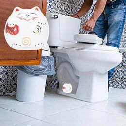 Bath Accessory Set Ceramic Toilet Bolt Cap Lucky Bathroom Ornaments Cute Room Accessories Screw Decoration Cover G0e9