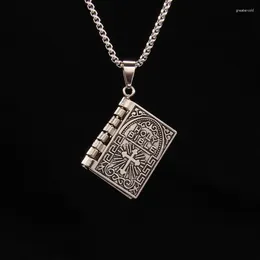 Chains Bible Religious Cross-symbol Necklace Pendant Ins Clavicle Chain Trend Jewelry