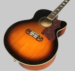 Fabriks bästa 43-tums J200 Mold Sunset Lack Acoustic Guitar