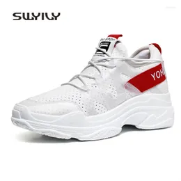 Running Shoes SWYIVY Women Mesh Braesthable Lace-up 2024 Summer Elastic Female Sport Light Soft