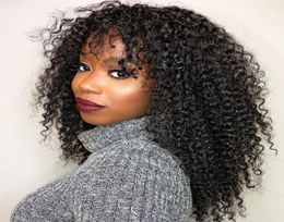 Deep Curly 360 Lace Front Full Lace Human Hair Wigs 250 Density Brazilian 13x6 Lace Frontal Bob Wig Pre Plucked Remy3054847