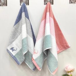 Towel Soft Cotton Baby Towels Cartoon Children Bath Borns Handkerchief Bathing Face Washcloth Shower For Kids 34x74cm