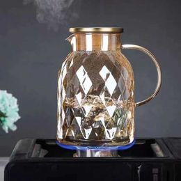 Teaware Sets Light Luxury Glass Flower Teapot Teaware Puer Tea Teapots to Boil Water Yixing Clay Kettle With Philtre Ceramic Pot Set