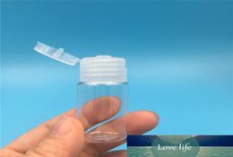 50 pcs 10 ml transparent plastic flip cap water bottles mini small Perfume shampoo sample container Packing 3183663