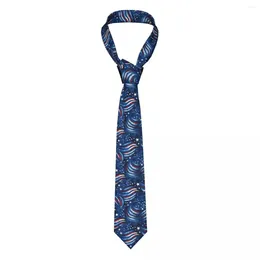 Bow Ties Star Tie American Flag Eagle Daily Wear Cravat Wedding Necktie 8cm Wide