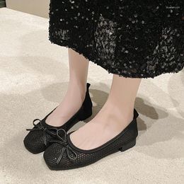 Casual Shoes Mesh Lace Flats Women Loafers Summer Bow Sandals Designer Breathable 2024 Shallow Comfort Walking Female Zapatos