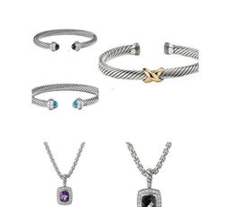 Jewelrys Necklace Bracelet Dy Sliver Mens Womens Platinum Pearl Head Fashion Versatile Bracelets Jewellery Plated ed 1220940