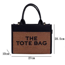 2024 Luxury Women Handbags Letter Shoulder Bags Female Handbag Shopper Purses Crossbody Messenger Bags Women Clutch Bag