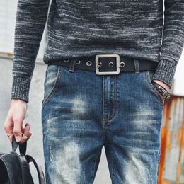 Belts buckle canvas belt mens belt students casual Korean version of the belt mens and womens cloth band Korean version of outdoor