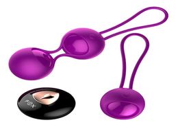 FOX Remote Control Smart Touch Vibrators Kegel Exercise Ben Wa Balls Vaginal Trainer Vibrating Egg Vibrador Sex Toys for Woman S189730783