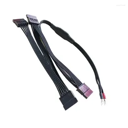 Computer Cables 12V To 4SATA Built-in Module Hard Disc Power Cord Server Switching Supply 4 SATA Cable Lines