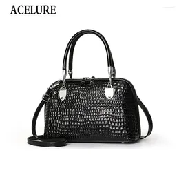 Bag ACELURE All-match Shopping Messenger Purse Fashion High Capacity Handbags For Women Elegant Ladies PU Leather Shoulder Bags