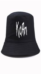 Summer style Korn Metal Rock band printing bucket hat Unisex Panama harajuku pop Basin cap1099837