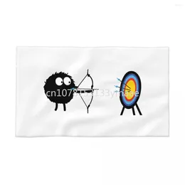 Towel Archery Target Cotton Face Quick Dry Archer Bow Hunting Lover Shower Towels