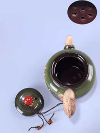 Teaware Sets Ceramic Glaze Ceramic Teapot Red Art Agate Tea Pot Puer Tea Brewing Kettle Teapots Gaiwan Coffeeware Teaware Teeware Teware Set