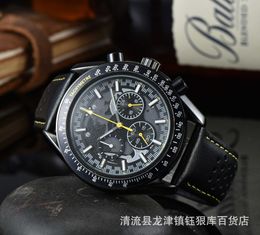 Watch watches AAA 2024 mens commodity mens 6-pin full function quartz watch