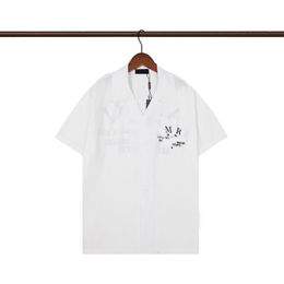 Vår- och sommaren nya herr- och kvinnors bästsäljande klädmodetryck långärmad kort ärm Casual Sports Loose Shirt Street Hip Hop Trend Clothing Y67