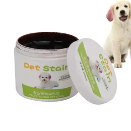 Dog Apparel Pet Hair Dye For Cats 100ML Coloring Easy To Use Plant Extract Bright Color Fashionable DIY
