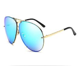 Famous Aviation Sunglasses Men Fashion Shades Mirror Female Sun Glasses For Women Eyewear Kim Kardashian Oculo4183579