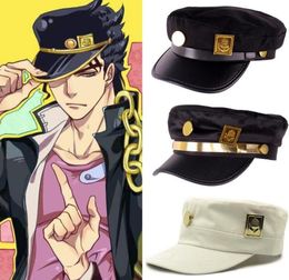 Women Beret Cap Men Lolita Military Hat Badge JOcosplay Bizarre Adventure Party Decorate Hats Anime Berets8021404