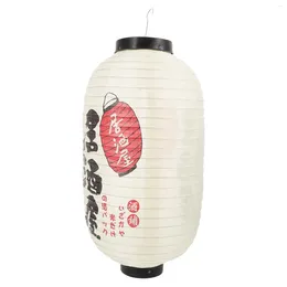 Table Lamps Japanese Lantern Ornament Restaurant Lanterns Hanging Silk Cloth Shop Izakaya Outdoor Decor Pendants Style