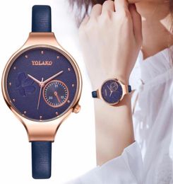 Women Watch Luxury Brand Casual Exquisite Belt Watch With Fashionable Simple Large Dial Ladies Quartz Watches Gift reloj mujer300P3196894
