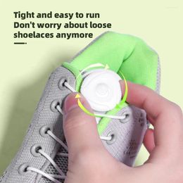 Shoe Parts 1 Pair Sports Elastic ShoeLaces No Tie Laces Kids Adult Lazy Locking Accessories Sneaker