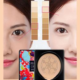 Magic Foundation Mushroom Head Air Cushion CC Cream Waterproof Brighten Women Face Korean Cosmetics Base Makeup 240428