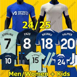 CFC ENZO NKUNKU CAICEDO Soccer Jerseys maillot Retro 2024 STERLING football shirt chelse Men kits FOFANA jersey camiseta ch el se as fc jersey kids 24 25