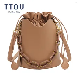 Bag Simple Petal Tote 2024 Fashion High-quality PU Leather Women's Designer Handbag High Capacity Shoulder Messenger