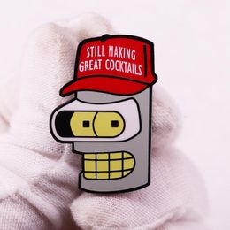 futurama movie film quotes badge Cute Anime Movies Games Hard Enamel Pins Collect Cartoon Brooch Backpack Hat Bag Collar Lapel Badges S10002
