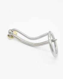 Male Stainless steel Bondage Urethra Catheter Tube Cock Ring A0598429438