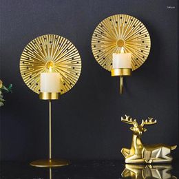 Candle Holders Home Furniture Nordic Decoration Candelaar Desktop Miniature Model Ornaments