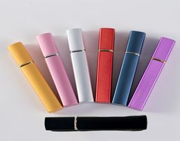 12ml Spray Perfume Bottle Travel Refillable Empty Cosmetic Container Square Perfume Bottle Atomizer Aluminium Refillable Bottles DB3907101