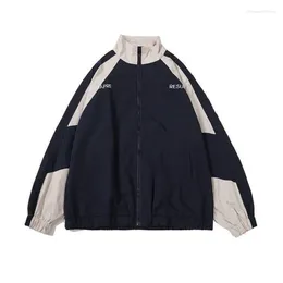 Men's Hoodies Y2K Street Wear 90's Fashion Retro Korean Zipper Sweatshirt Harasu Super Large Hip-hop Jacket