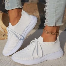 Casual Shoes 2024 Women's Spring Fashion Round Toe Non-slip Wedge Sneakers Daily Comfortable Walking Vulcanised