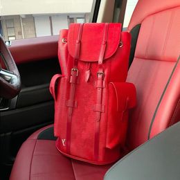 LOULS VUTT And Book 23SS Women's Universal High-grade Designer Backpack Tote Clothing Men's Men's Bag Outdoor Luxury Bag 47CM