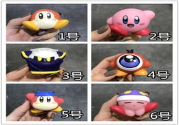 6pcs 8cm Japanese game Soft star Kirby action figure doll top quality Eropon SM cartoon anime toy5279008