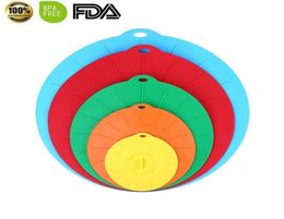 Silicone Lids 4 6 8 10 12 inch Use your Suction Lids as Food Covers Bowl Covers Microwave Covers Skillet or Pan Lids T2005065567217
