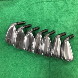 7PCS Brand 790 Irons Black Golf Iron Set 49P RS Flex SteelGraphite Shaft With Head Cover 240430